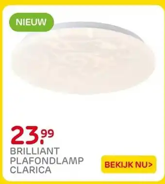 Praxis BRILLIANT PLAFONDLAMP CLARICA aanbieding