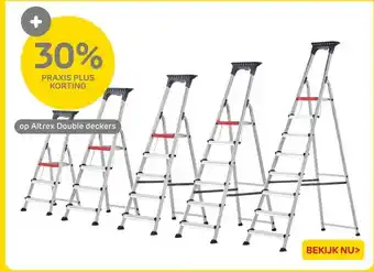 Praxis ALTREX HUISHOUDTRAP DOUBLE DECKER aanbieding