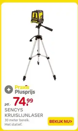 Praxis SENCYS KRUISLIJNLASER aanbieding