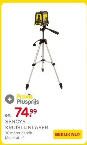 Praxis SENCYS KRUISLIJNLASER aanbieding