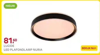 Praxis LUCIDE LED PLAFONDLAMP NURIA aanbieding