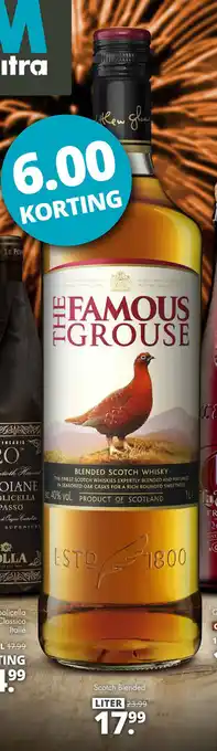 Mitra The Famous Grouse Scotch Blended | 100 CL aanbieding