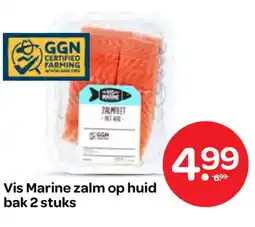 Spar Vis Marine zalm op huid aanbieding