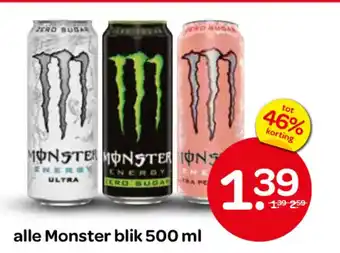 Spar alle Monster aanbieding