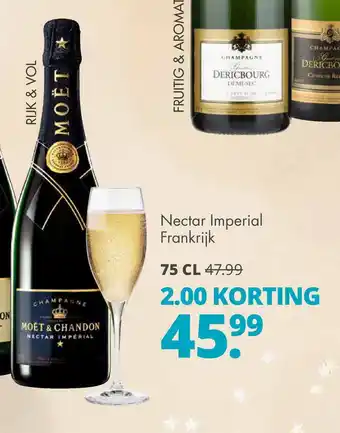 Mitra Moët & Chandon Nectar Imperial | 75 CL aanbieding