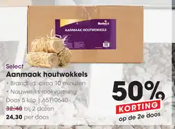 HANOS Select Aanmaak houtwokkels aanbieding