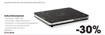 HANOS Inductiekookplaat aanbieding