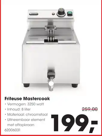 HANOS Friteuse Mastercook aanbieding