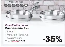 HANOS Cater-Profi by Hanos Pannenserie Rvs aanbieding