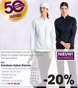 HANOS BSX Koksbuis Sabor Dames aanbieding