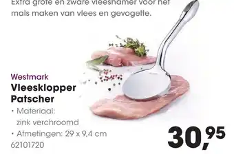 HANOS Westmark Vleesklopper Patscher aanbieding