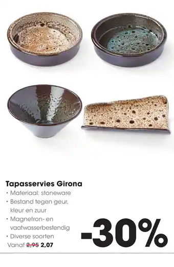 HANOS Tapasservies Girona aanbieding