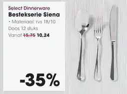 HANOS Select Dinnerware Bestekserie Siena aanbieding