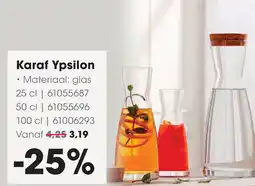 HANOS Karaf Ypsilon aanbieding