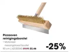 HANOS Pizzaoven reinigingsborstel aanbieding