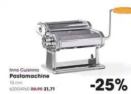HANOS Inno Cuisinno Pastamachine aanbieding