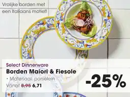 HANOS Select Dinnerware Borden Maiori & Fiesole aanbieding