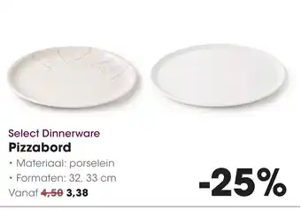 HANOS Select Dinnerware Pizzabord aanbieding