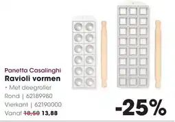HANOS Panetta Casalinghi Ravioli vormen aanbieding