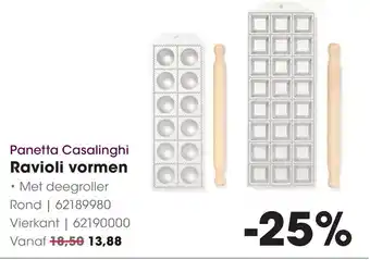 HANOS Panetta Casalinghi Ravioli vormen aanbieding