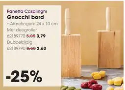 HANOS Panetta Casalinghi Gnocchi bord aanbieding