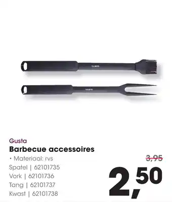 HANOS Gusta Barbecue accessoires aanbieding