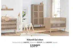 Babypark Kidsmill Dai eiken set aanbieding