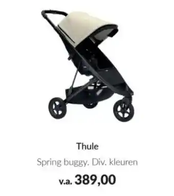 Babypark Thule Spring buggy aanbieding