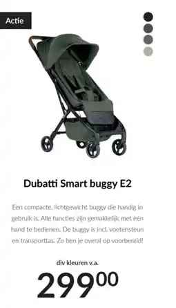 Babypark Dubatti Smart buggy E2 aanbieding
