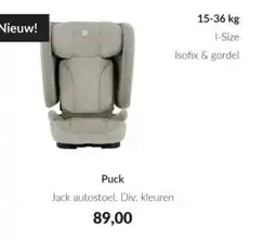 Babypark Puck Jack autostoel aanbieding