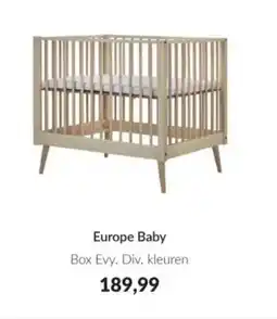 Babypark Europe Baby Box Evy aanbieding