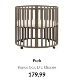 Babypark Puck Ronde box aanbieding