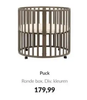 Babypark Puck Ronde box aanbieding