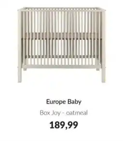 Babypark Europe Baby Box Joy oatmeal aanbieding
