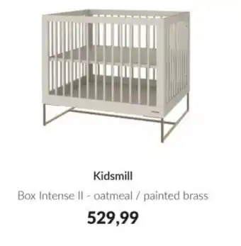 Babypark Kidsmill Box Intense II oatmeal / painted brass aanbieding