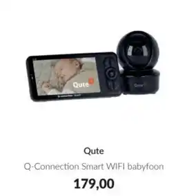 Babypark Qute Q-Connection Smart WIFI babyfoon aanbieding