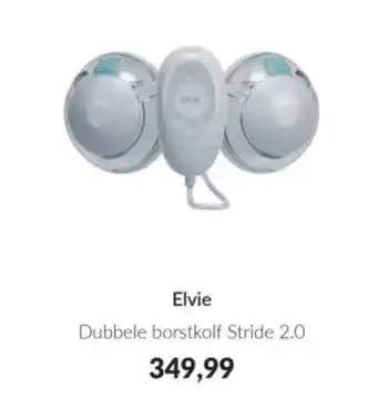 Babypark Elvie Dubbele borstkolf Stride 2.0 aanbieding