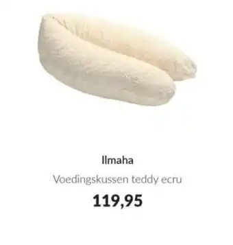 Babypark IIma Voedingskussen teddy ecru aanbieding