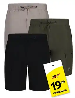 Jola Mode Heren short stonecast zwart aanbieding