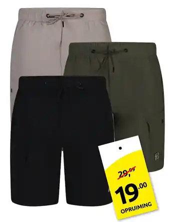 Jola Mode Heren short stonecast zwart aanbieding