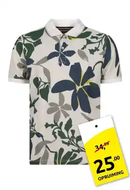 Jola Mode Heren polo stonecast aanbieding