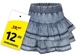 Jola Mode Meisjes rok persival medium denim aanbieding