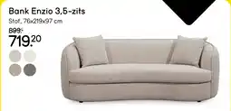 Leen Bakker Bank Enzio 3,5-zits aanbieding