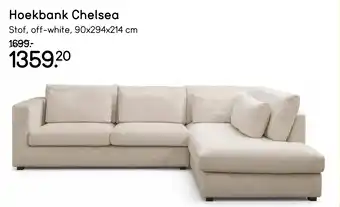 Leen Bakker Hoekbank Chelsea aanbieding