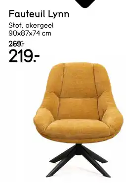 Leen Bakker Fauteuil Lynn aanbieding