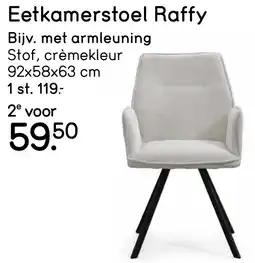 Leen Bakker Eetkamerstoel Raffy aanbieding