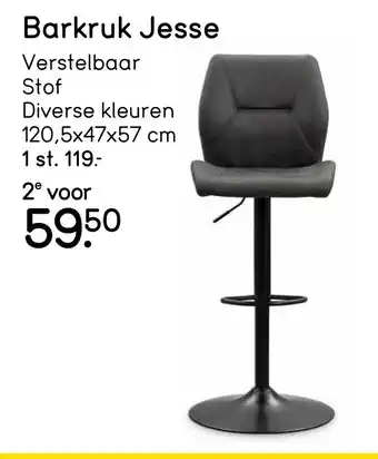 Leen Bakker Barkruk Jesse aanbieding
