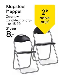 Leen Bakker Klapstoel Meppel aanbieding