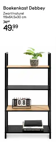 Leen Bakker Boekenkast Debbey aanbieding