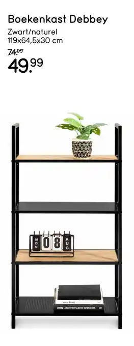 Leen Bakker Boekenkast Debbey aanbieding